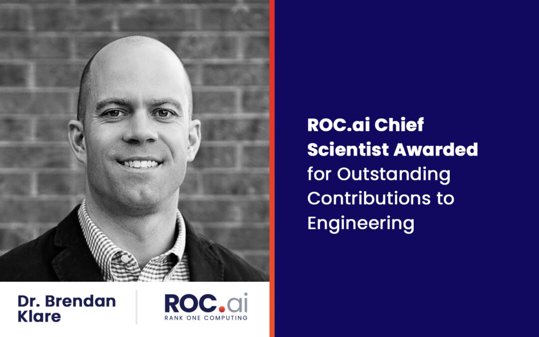 Brendan Klare, ROC Co-Founder and Chief Scientist, Honored with Distinguished Alumni Award