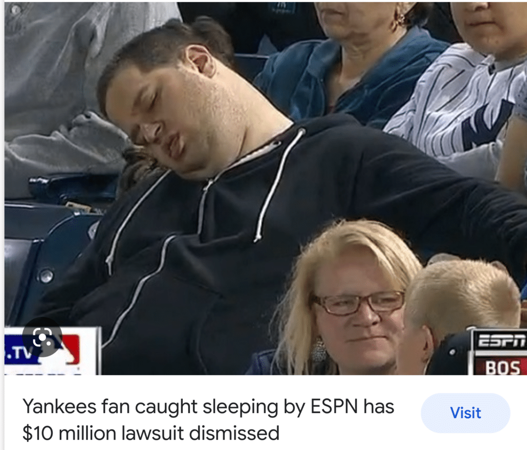 sleeping man example