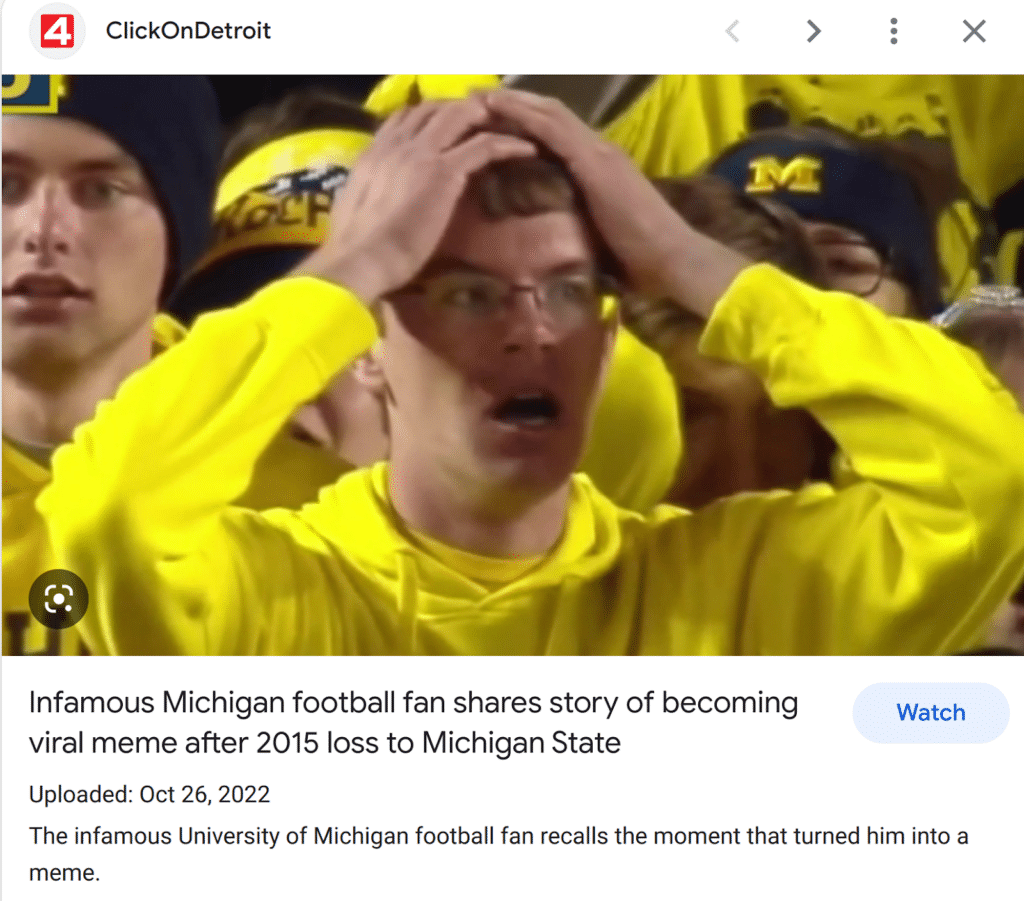 surprised man example