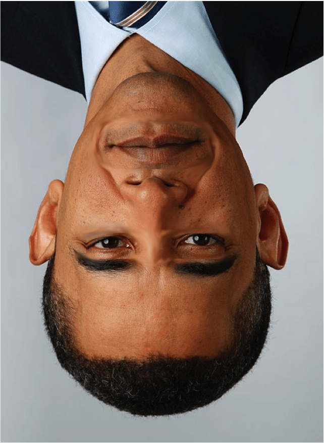 Example of the Thatcher effect 1