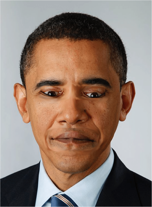 Example of the Thatcher effect 2